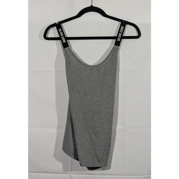 Nike Tops - Nike Dri FIT Gray Racerback Workout Tank Top Women's